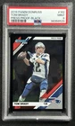 TOM BRADY PSA 9 2019 PANINI DONRUSS #162 PRESS PROOF BLACK 04/10 PATRIOTS