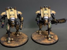 Warhammer 40K PAINTED Imperial Knight Armigers Warglaives / Helverins Presale GW