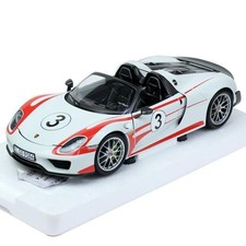 Minichamps 1/18 Scale Porsche 918 Spyder 2013 3 W/Weissach Package Salzburg