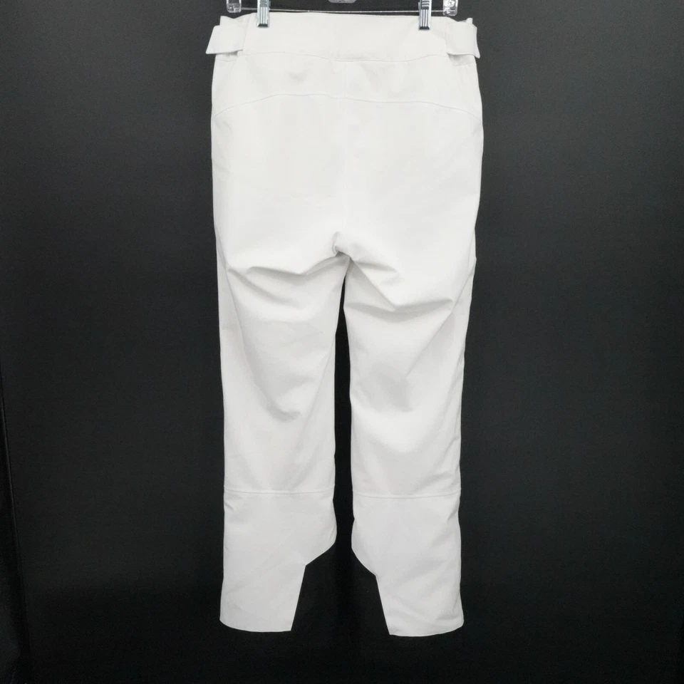 Pantalones de esquí Kjus niñas 16 blancos aislados de carpa snowboard esquí ajustable Foto 2 de 4