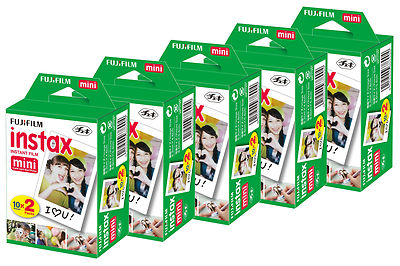 Fujifilm Pellicola Instax Mini 100 Foto – Per Fuji 7s, 8, 25, 50s, 90, 300, SP-1