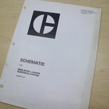 Caterpillar 980c Wheel Loader Electrical System Wiring Schematic drawing manual