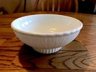 Vintage F T D 1975 Milk Glass Flower Planter Candy Dish Bark Pattern 7” — photo 1