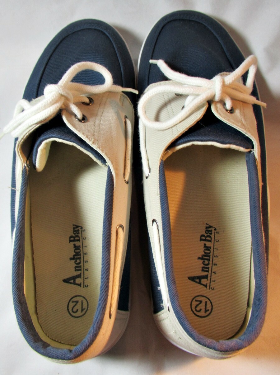 Anchor Bay Blue \u0026 White Canvas 