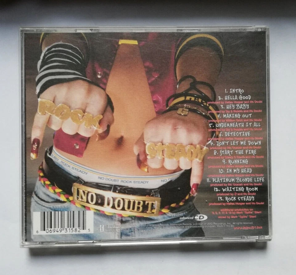 No Doubt – Rock Steady - CD (493 158-2) - Interscope 2001 - Zustand gut - Bild 2 von 2