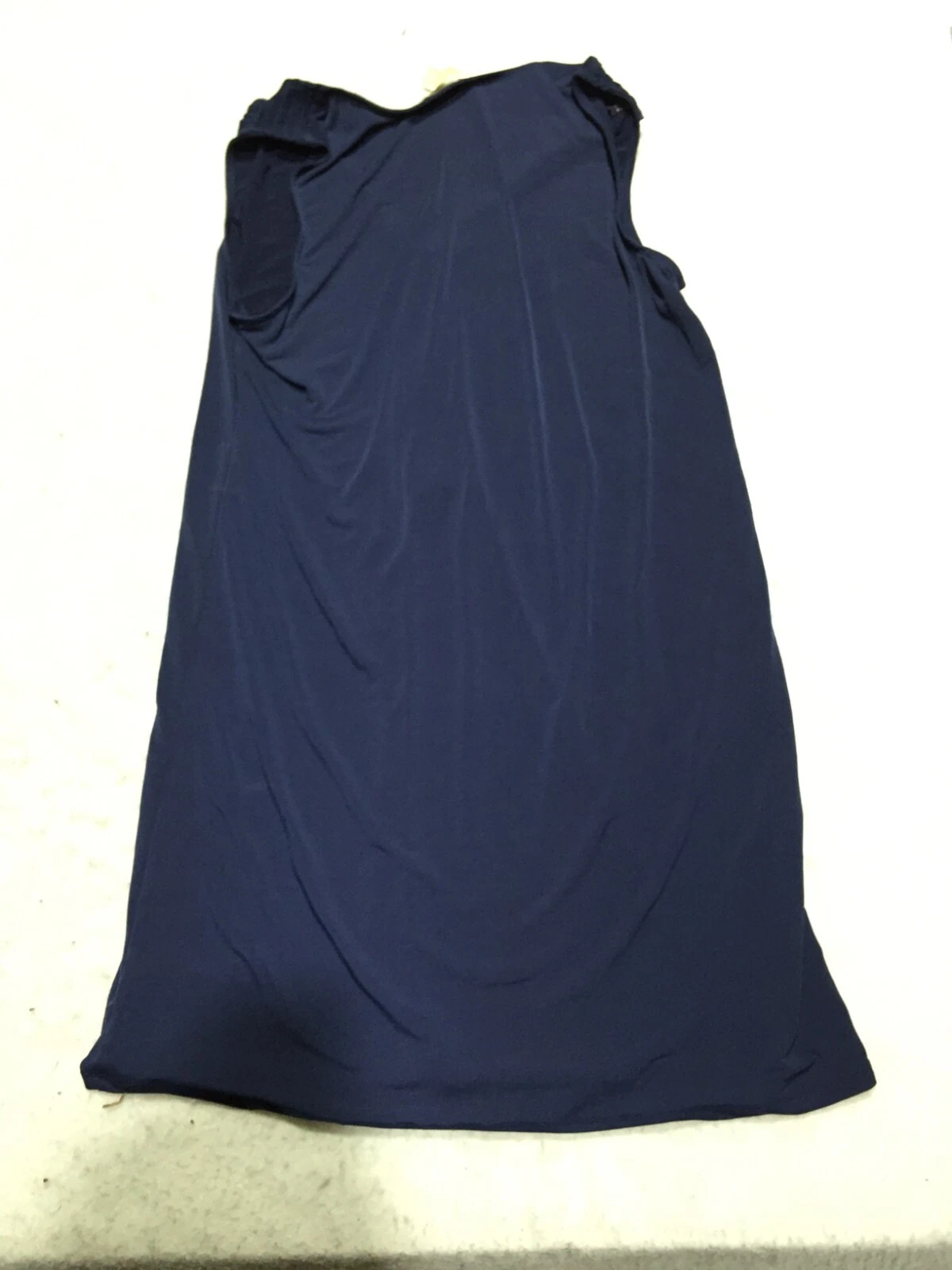 Abito tubino Michael Kors donna M blu cerniera senza maniche
