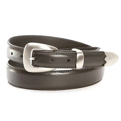 Nocona Men's Tapered Black Leather Belt N2427201 | eBay