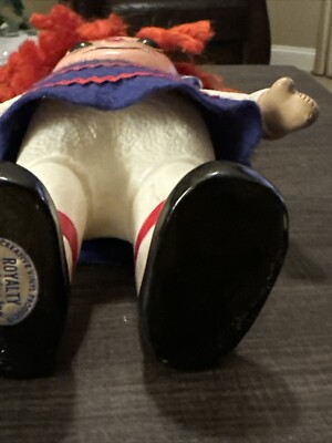 Raggedy Ann 1974 Royal Coin Bank Doll by Royalty Industries | eBay