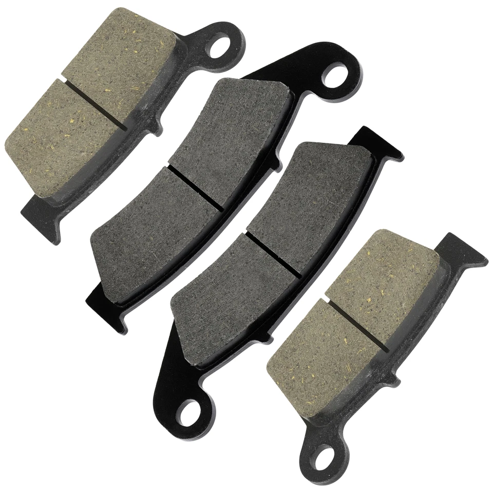 Pastillas de freno delanteras y traseras Caltric para Kawasaki KX125 KX250 1997-2002 Foto 4 de 4