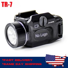 Tactical Compact Pistol LED Weapon Light Strobe Light Fit 20mm Rail Mounted