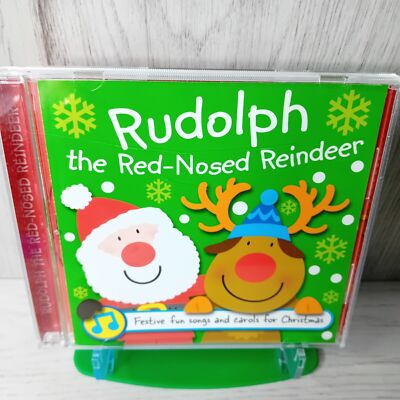 RUDOLPH RED NOSED REINDEER CD - RARE RETRO MUSIC ALBUM