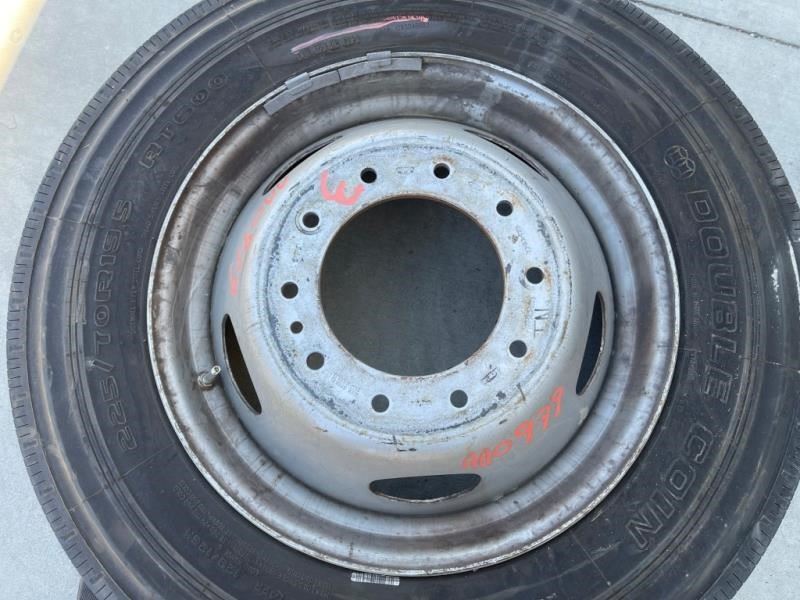 USED 2008 FORD F53 RV STEEL WHEEL 19.5 X 6.0 10 LUG SHIP NO TIRE