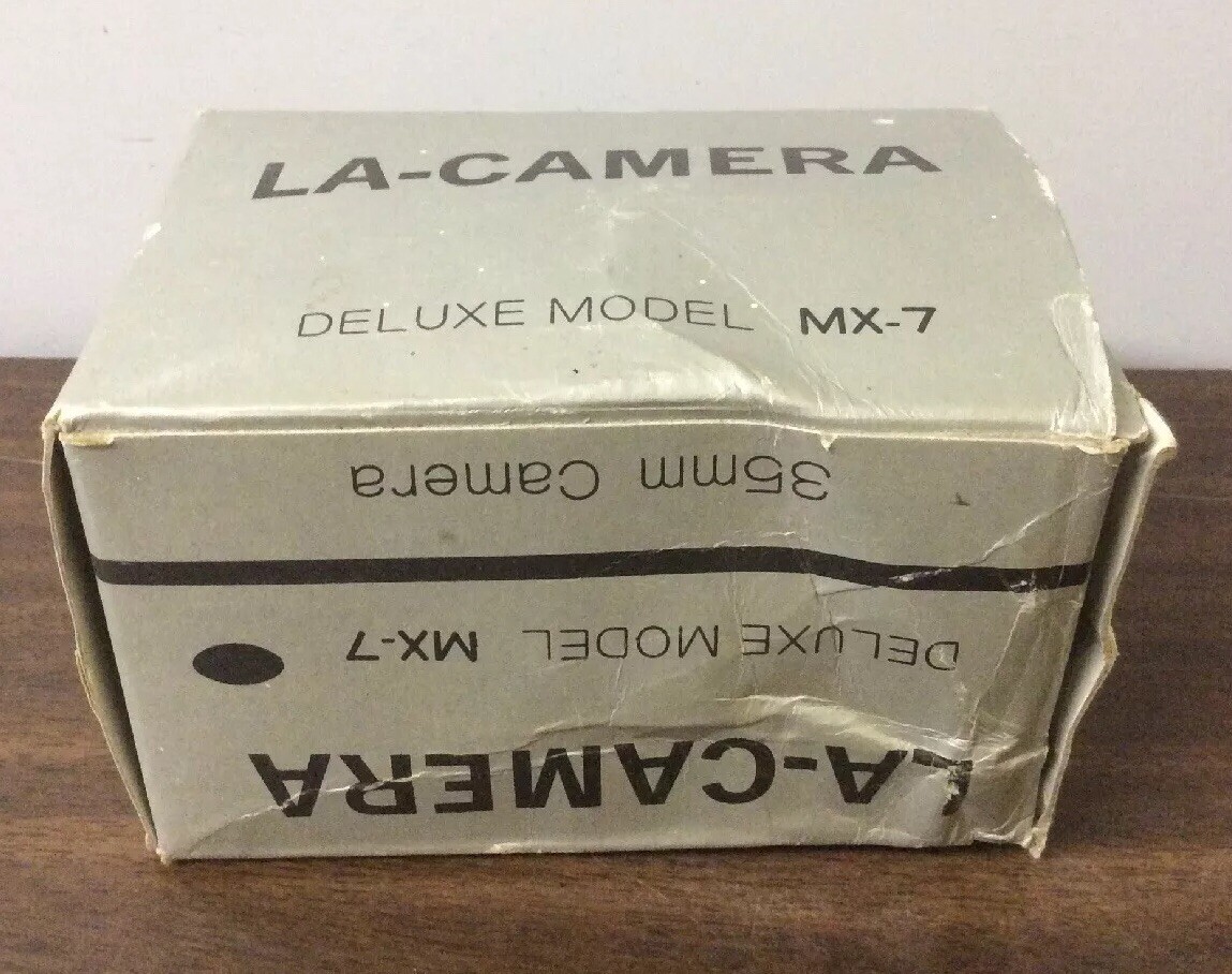 NEW VINTAGE‎ 1980's GALAXY LA-CAMERA DELUXE MODEL MX-7