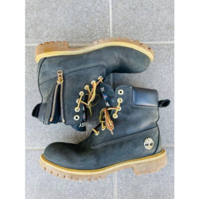 STUSSY×TIMBERLAND Collaboration Premium Boots size US9 Rare USED