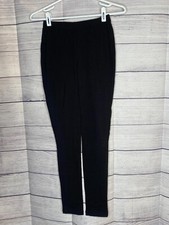 Women's Zenana basic black cropped leggings size small