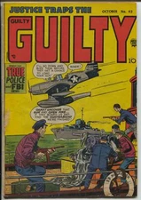 Justice Traps The Guilty #43 1952-Prize-pre-code-Mort Meskin art-VG