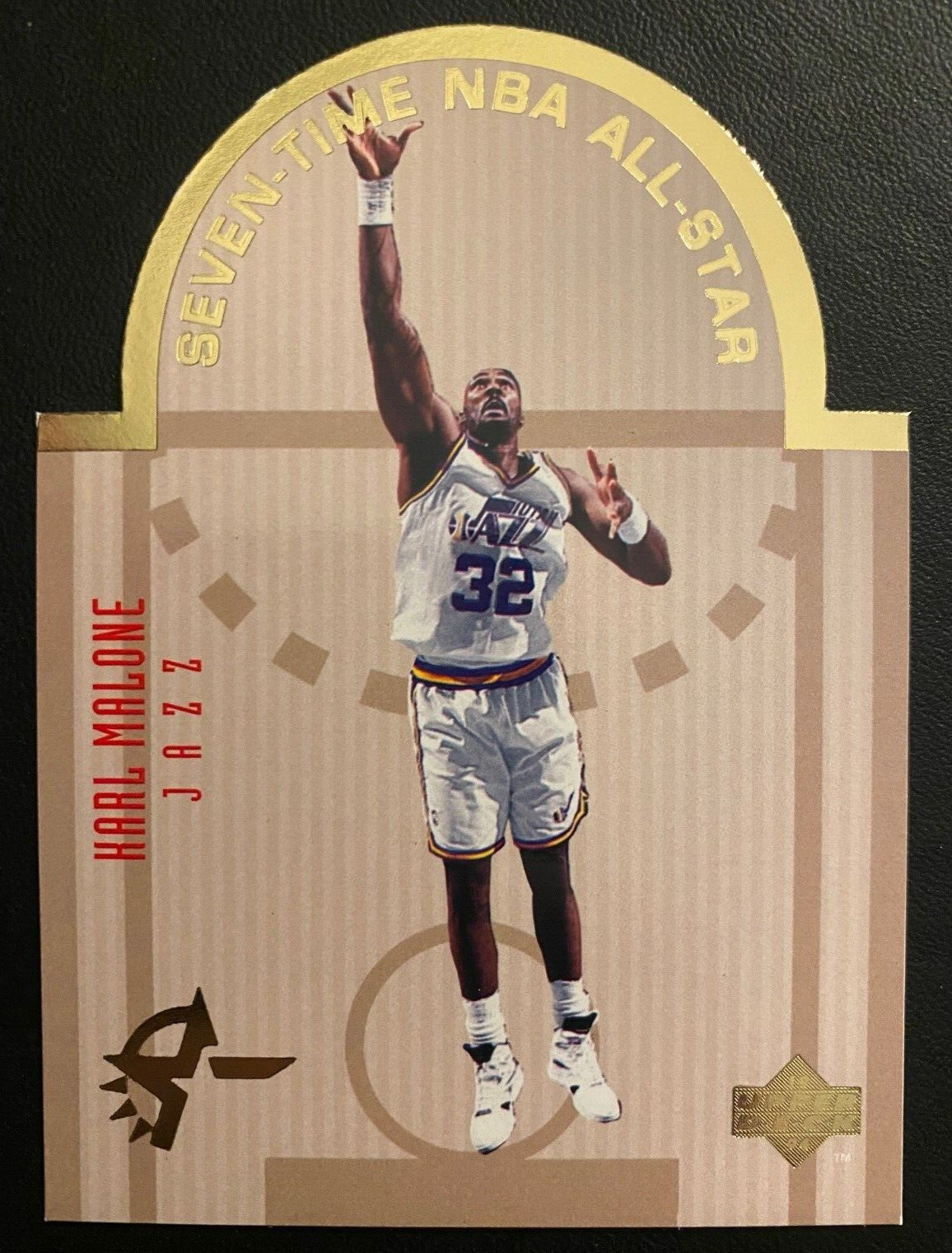 1993-94 Upper Deck SE Die Cut All-Stars West KARL MALONE #W15 UTAH JAZZ SP