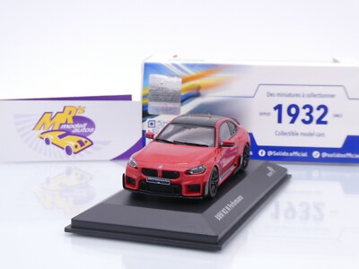 Solido S4314602 # BMW M2 G87 M Performance Baujahr 2023 '' rotmetallic '' 1:43 NEU