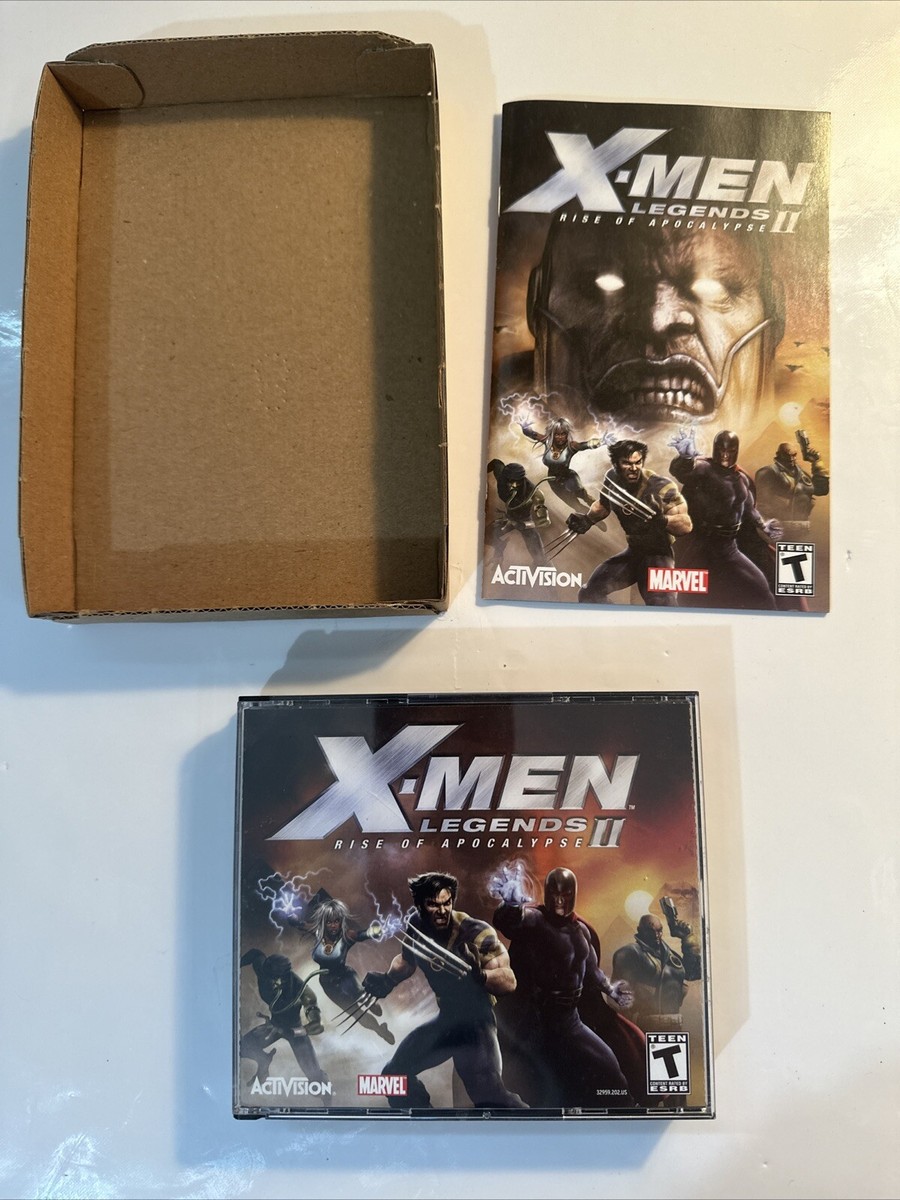 X-Men Legends 2 - Rise of Apocalypse - PC - COMPLETE IN BOX CIB | eBay