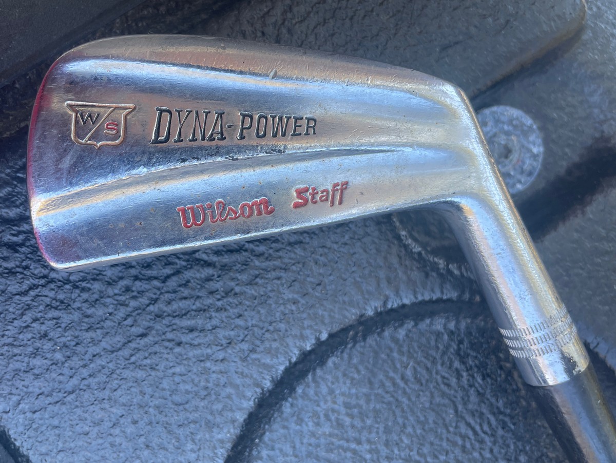Vintage 1968 Wilson Staff DYNA-POWER Fluid Feel Iron RH Inch Regular  Flex