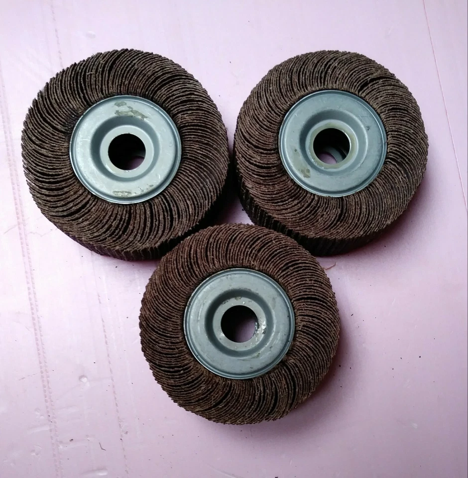 VTG MERIT Abrasives 6"x 2" Grind-O-Flex Unmounted Flap Wheel Grit 40 1"~ArborNOS - Image 4 of 4