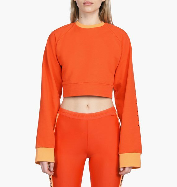 Puma x Fenty by Rihanna Womens Laced Sweatshirt Orange XXS, XS | eBay