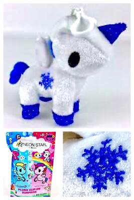 Tokidoki Unicorno Frosty Plush Stuffed Animal Mermaid Unicorn Clip