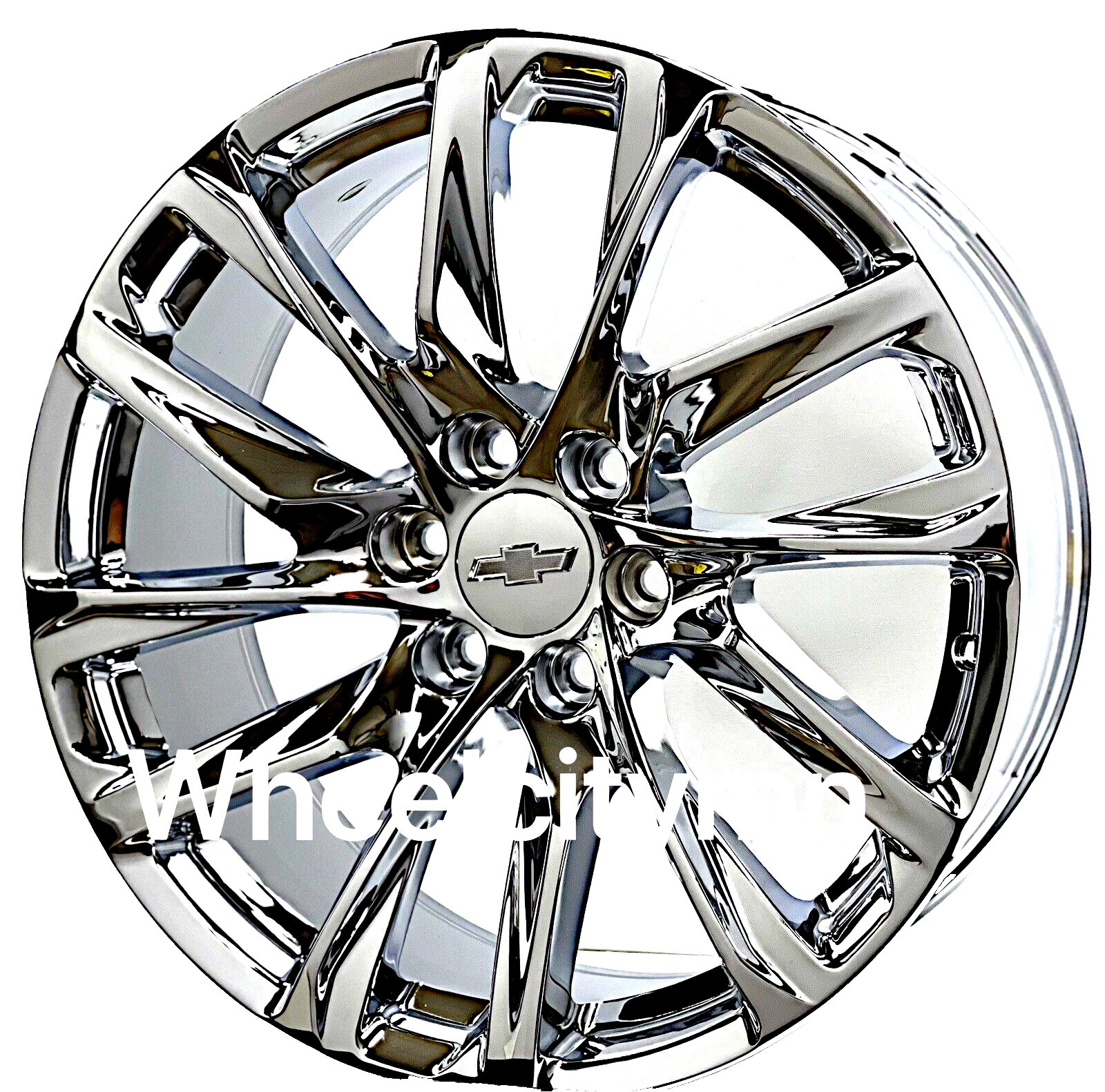 2024 Chevy Rims 20” Chrome OE 4875 Replica SET Rims SSX fits 2024 Chevy Silverado Tahoe ...