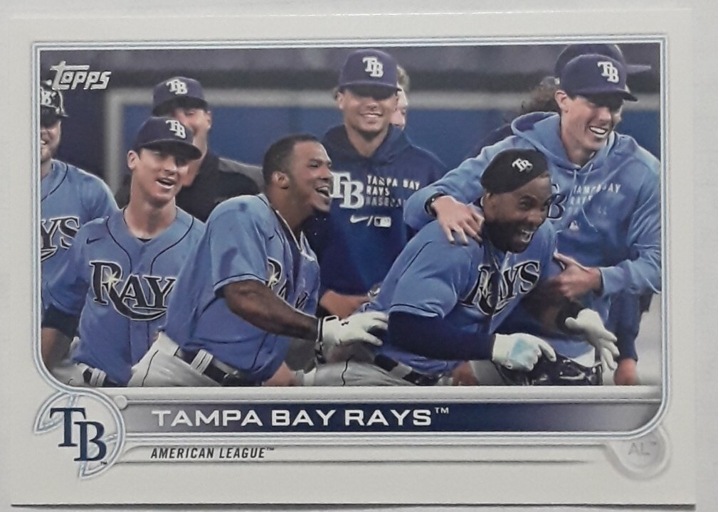 Team Card #274 Tampa Bay Rays 2022 Topps Series One Baseball Card
