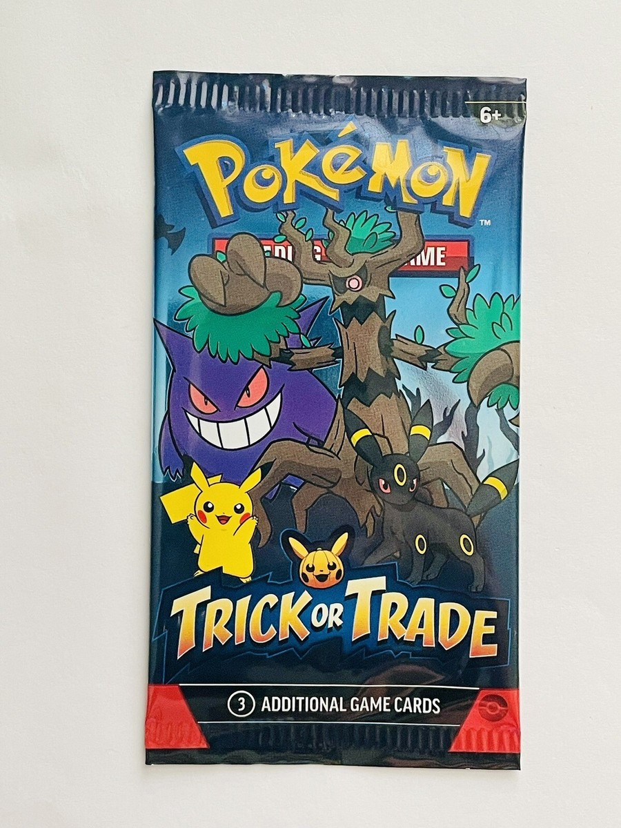 SEALED Pokemon Trick or Trade 2024 Halloween Booster Pack | eBay