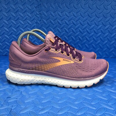 Brooks Glycerin 18 Womens Shoes Size 9B Purple Running Walking Athletic  Sneakers