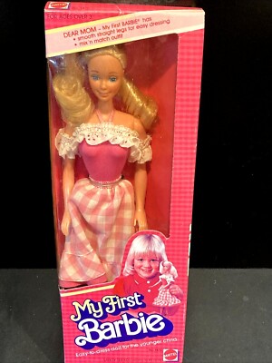 My first Barbie 1982 Mattel 1875 NRFB NIB In Mix-And-Match Outfit
