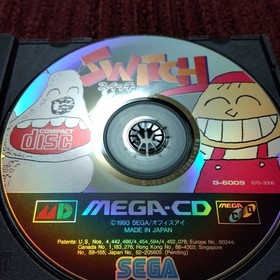 SWITCH Mega CD SEGA Japan WD