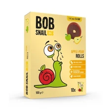 Bob Snail Apple-PearFruit Rolls 100g - 100% Fruits & Berries - 5 Pack