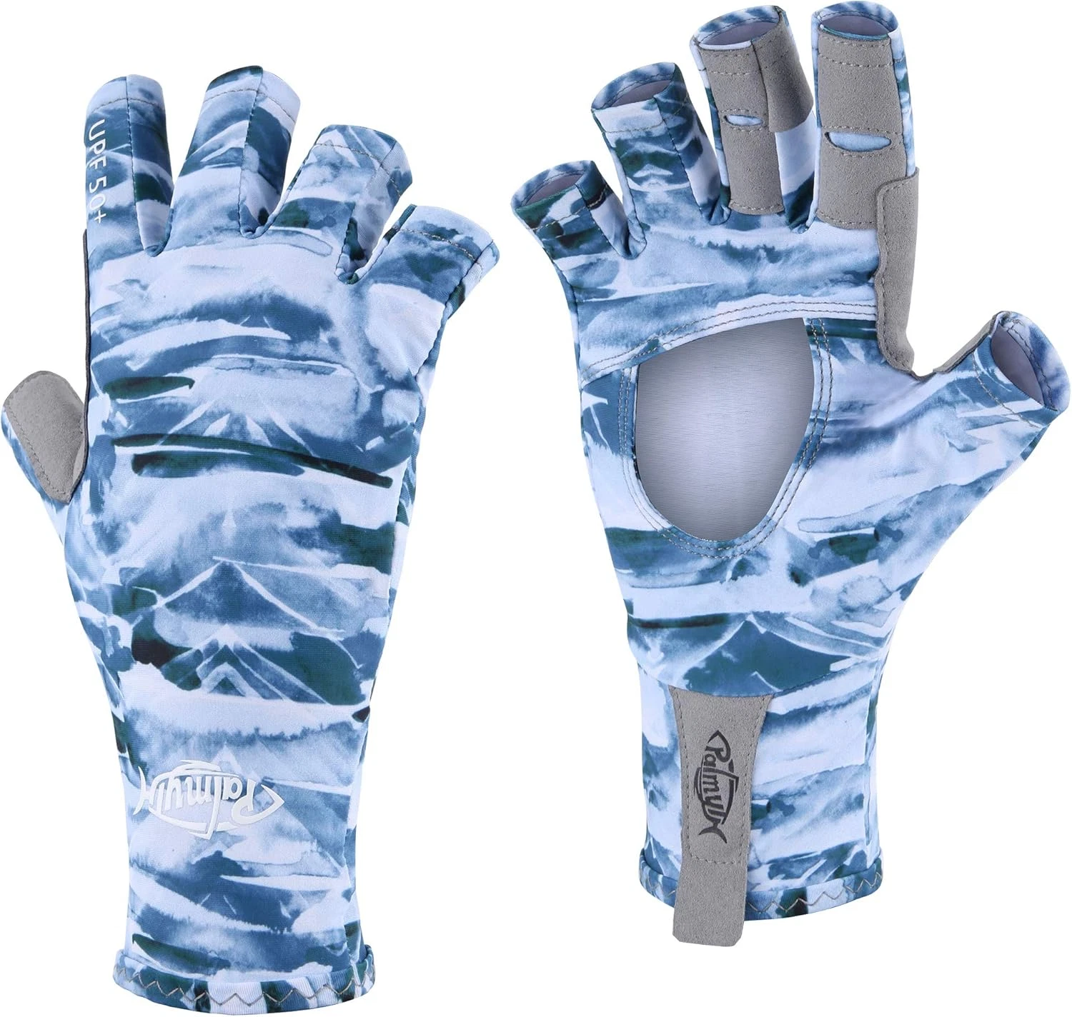 UV Protection Fishing Fingerless Gloves UPF50+ Sun Gloves Men Women for Kayaking