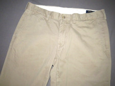 Polo Ralph Lauren 100 Cotton Slim Fit Khaki Chino Pants Men's 34 X 30