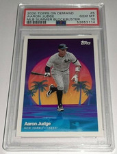 2020 Topps On Demand Summer Blockbuster #5 Aaron Judge Graded PSA 10 Gem Mint