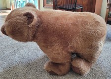 Dakin Pillow Pets Vintage Light Brown Bear Large 31" long Plush 1974
