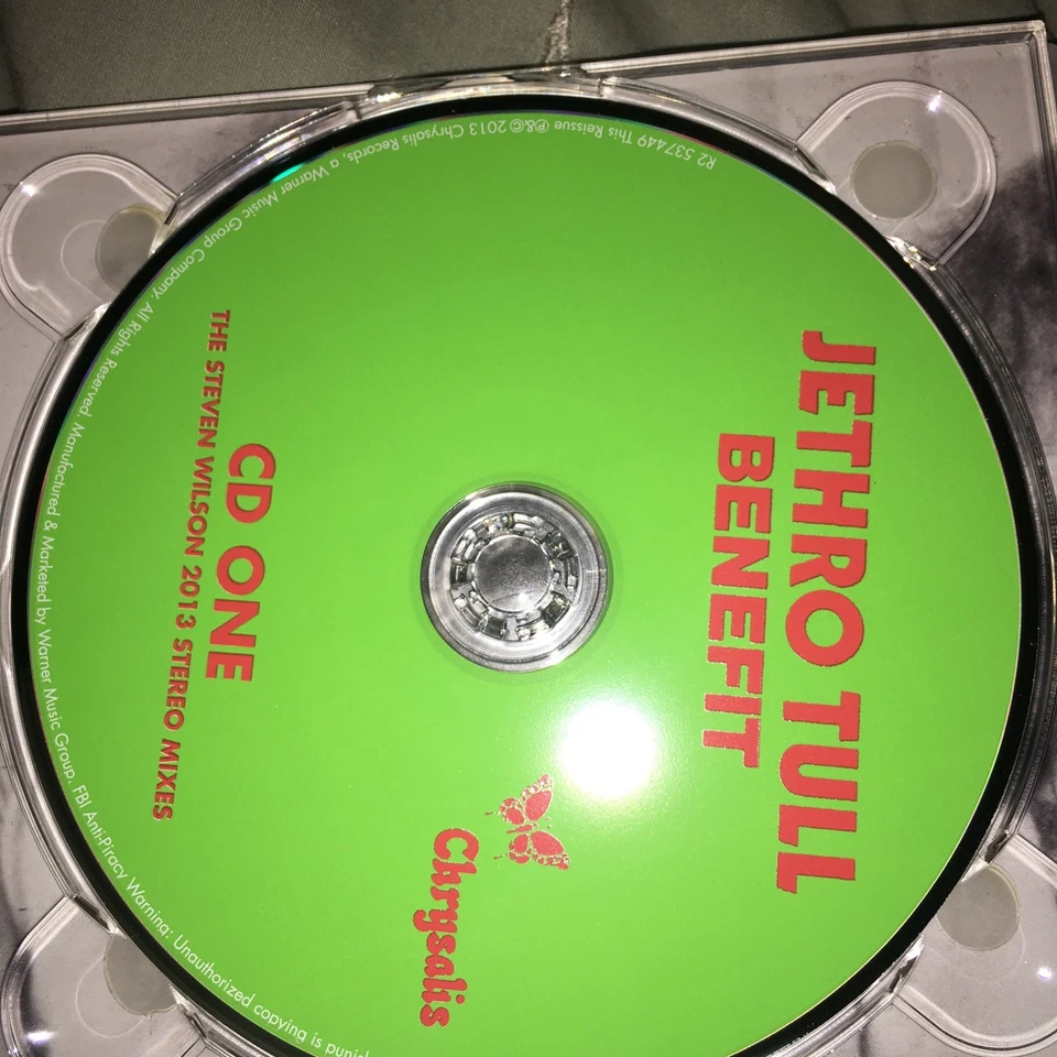 Benefit [Deluxe Edition] [2CD/1DVD] [Digipak] by Jethro Tull (CD, Oct-2013, 3... - Image 3 of 4