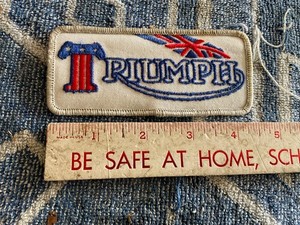 Triumph Motorcycles Sew On Patch