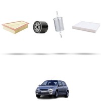 Hoffcar Wartungsset - 4 Filter FüR Renault Clio II 2.0 16V 124KW Ab 2000