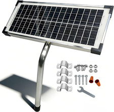 FM123 10 Watt Solar Panels Kit for Mighty Mule GTO PRO Automatic Gate Openers,12