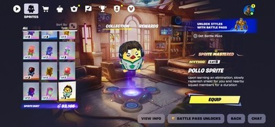 Fortnite-Lvl 5 Mastered Pollo Sprite 