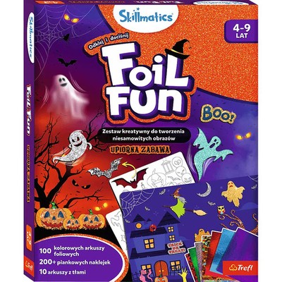 5900511626100 Skillmatics, Foil Fun. Upiorna zabawa. Zestaw kreatywny Trefl