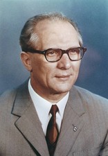 East German Democratic Republic politician Erich Honecker 1971 OLD PHOTO