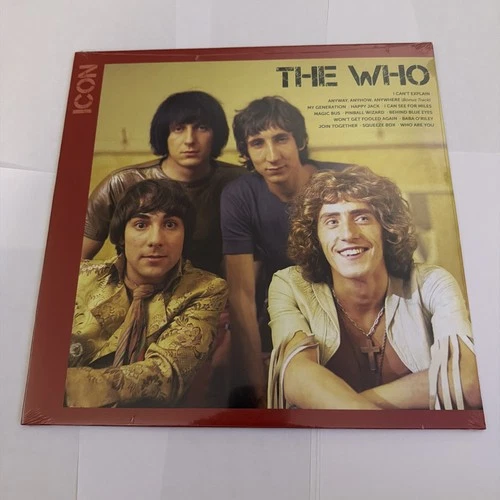 The Who - ICON - Custard Yellow Vinyl LP Pete Townshend Roger Daltrey LP Sealed