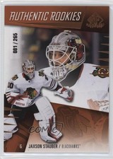 2023 Upper Deck SP Game Used Authentic Rookies Bronze 81/265 Jaxson Stauber 1s9c