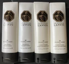 LARGE SET OF 4 LANVIN ORANGE AMBRE 2 -  3.4 oz SHAMPOO & 2 - 3.4 CONDITIONER New