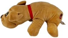 2019 Hasbro Pound Puppies.Tan With Red Collar-Name Tag Still Intact & Blank
