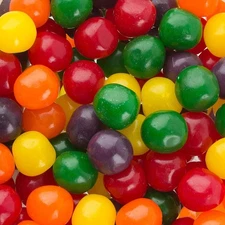 Sweets Fruit Flavored Soft Sour Balls (Assorted) in a Resealable Bag